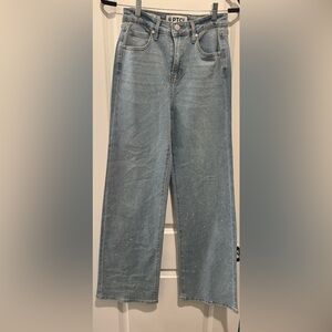 PTCL Women's Light Blue Flare Jeans